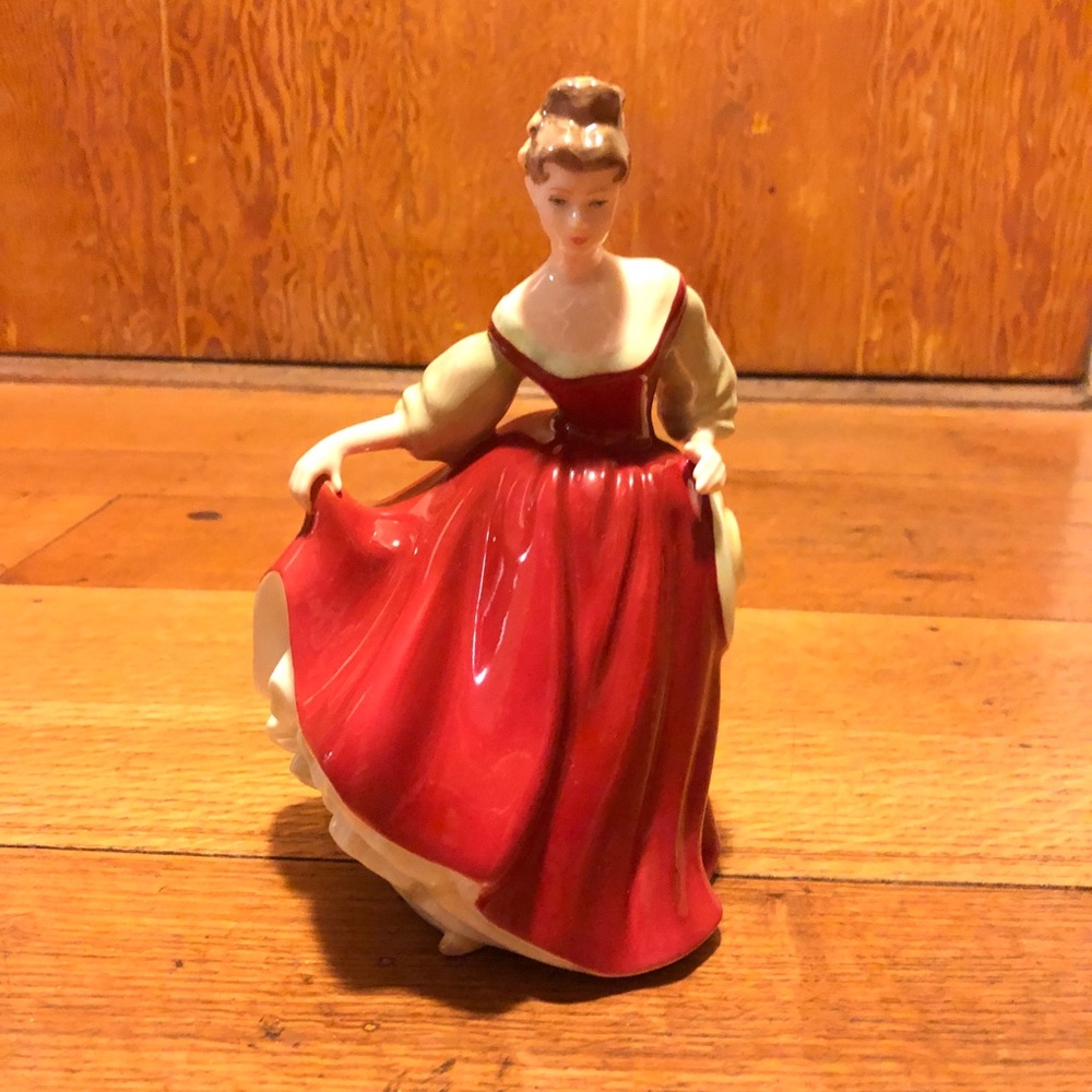 Fair Lady Figurine - Vintage